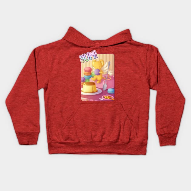 YUM! Kids Hoodie by Padfootlet